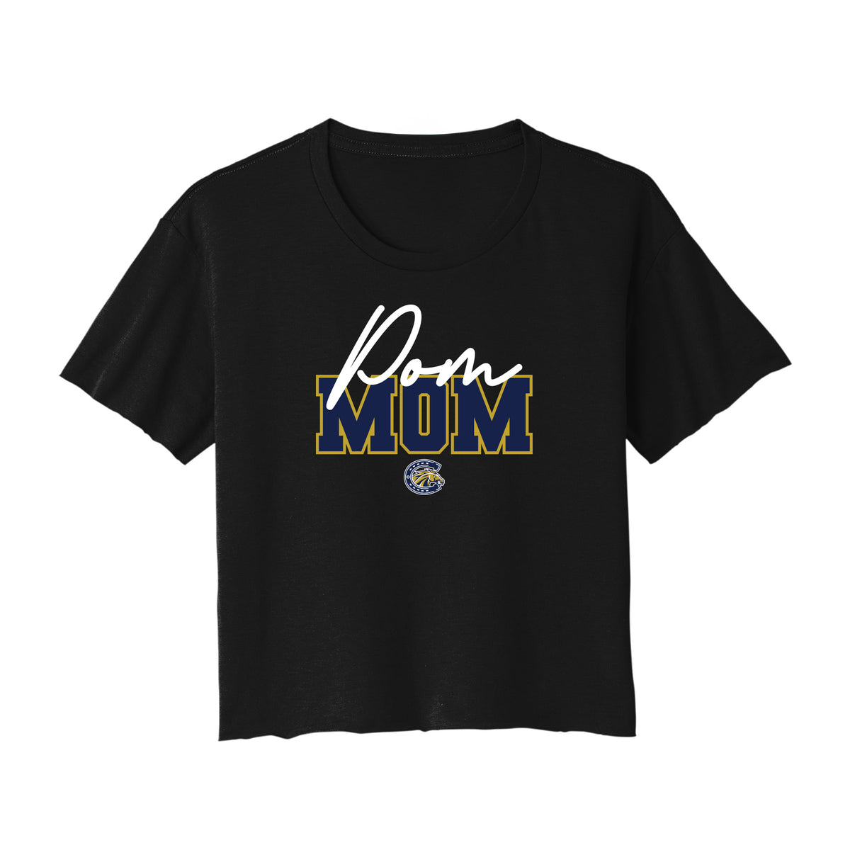 Casteel Pom Mom Cropped Tee