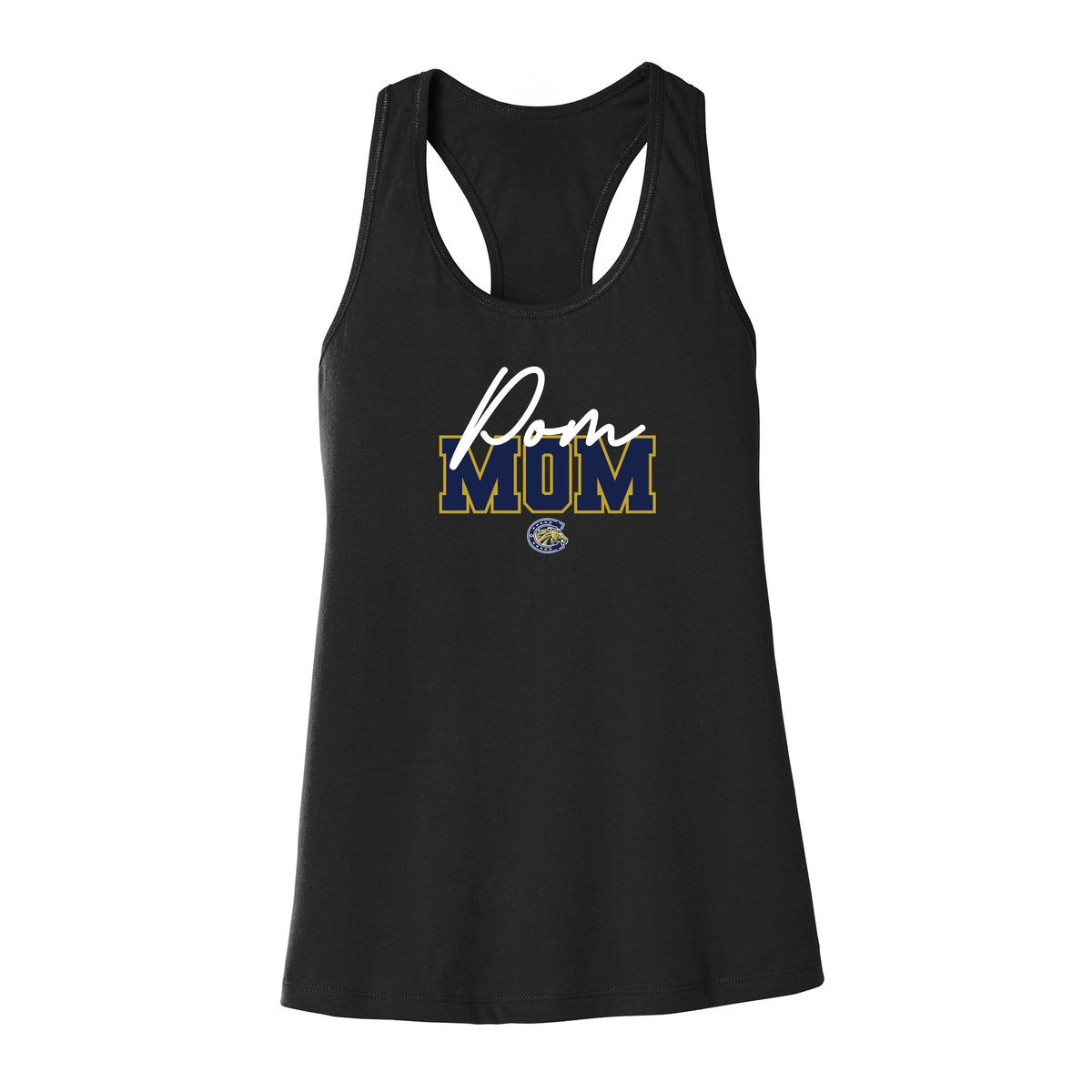 Casteel Pom Mom Racerback Tank