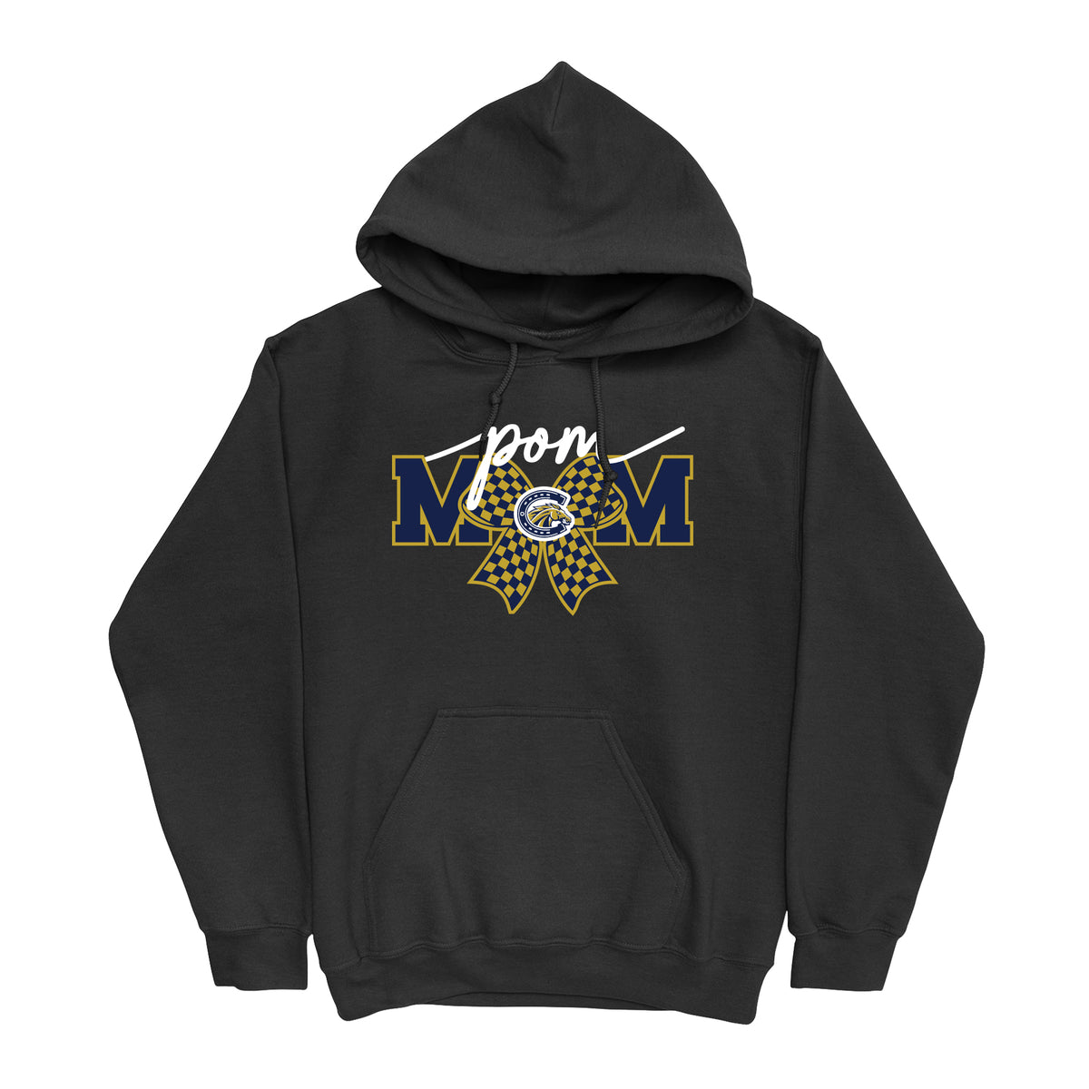 Casteel Pom Mom Bow Hoodie