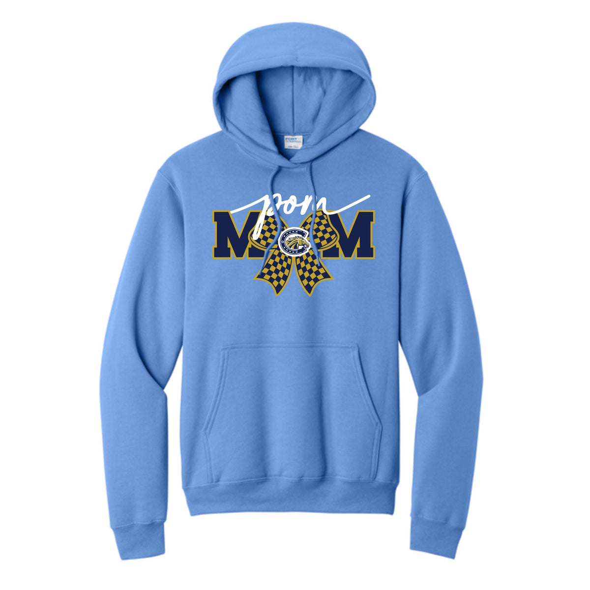 Casteel Pom Mom Bow Hoodie