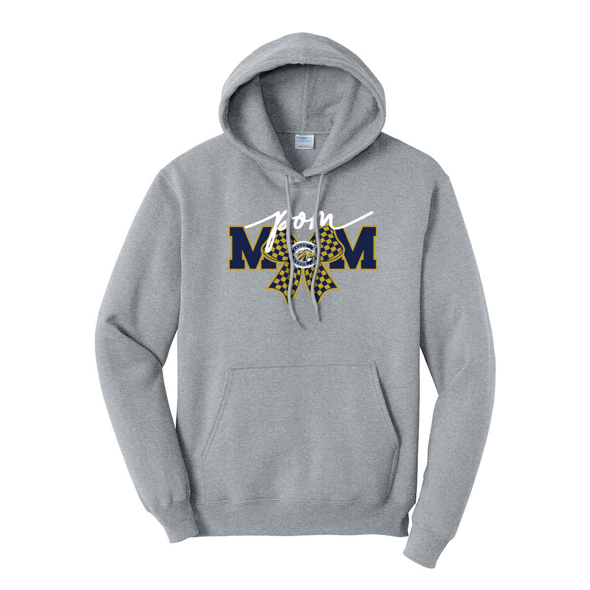 Casteel Pom Mom Bow Hoodie
