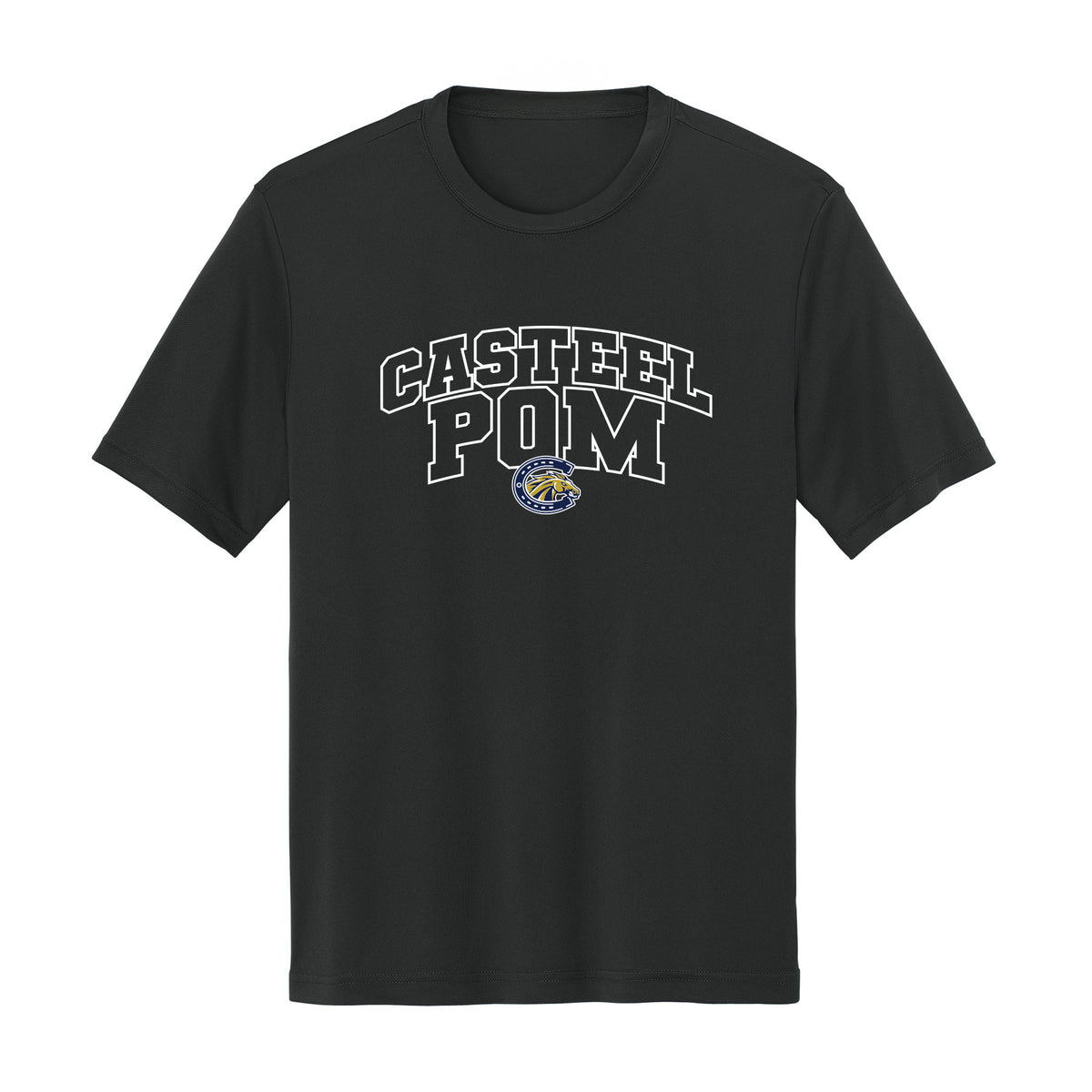 Casteel Pom Outline Dri Fit Tee