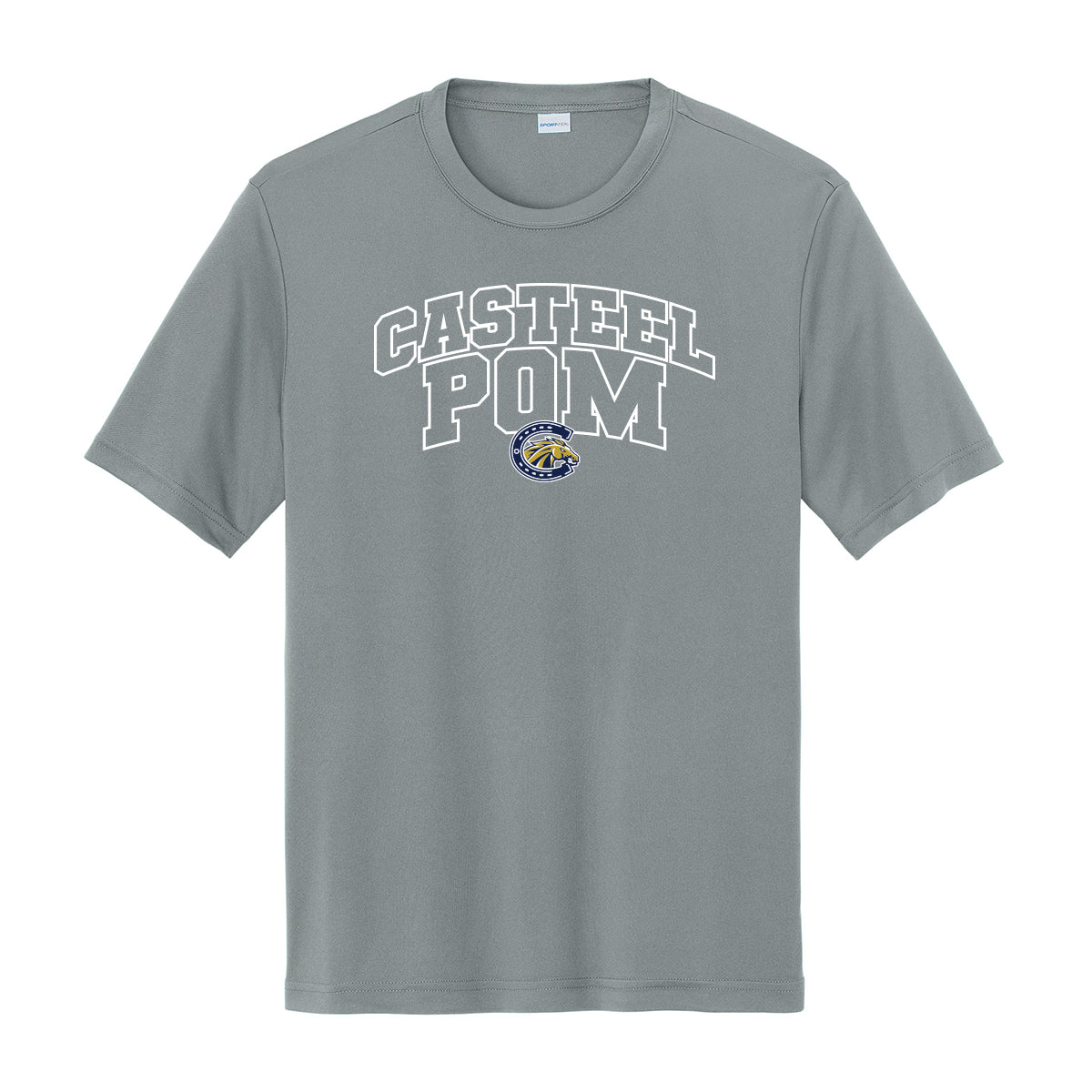 Casteel Pom Outline Dri Fit Tee