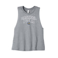 Casteel Pom Outline Cropped Racerback Tank