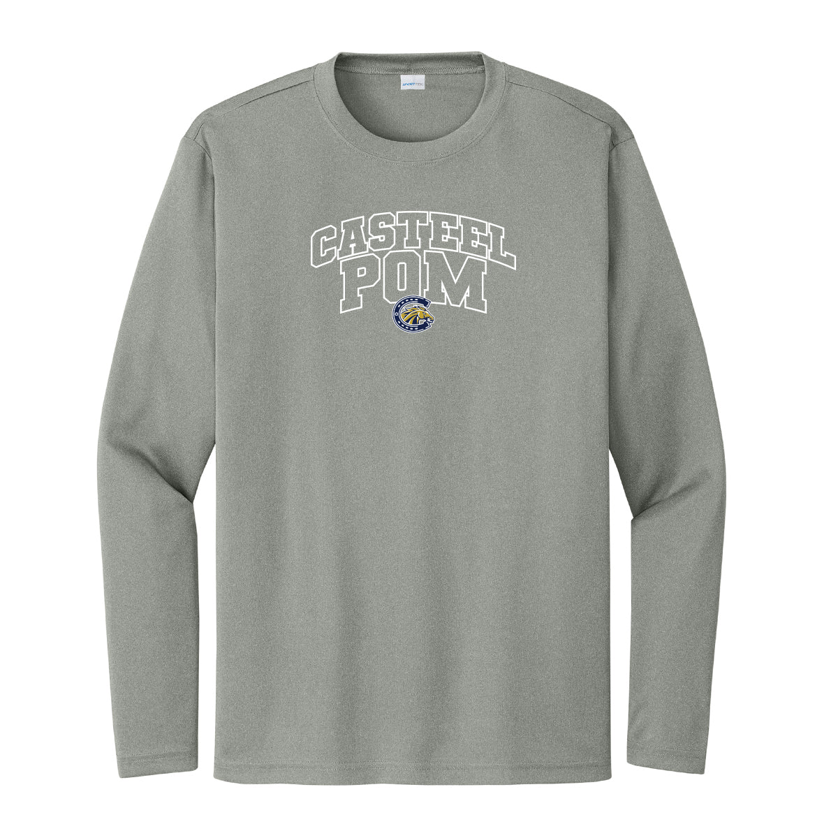 Casteel Pom Outline Unisex Long Sleeve Tee