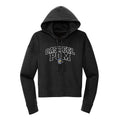 Casteel Pom Outline Cropped Hoodie