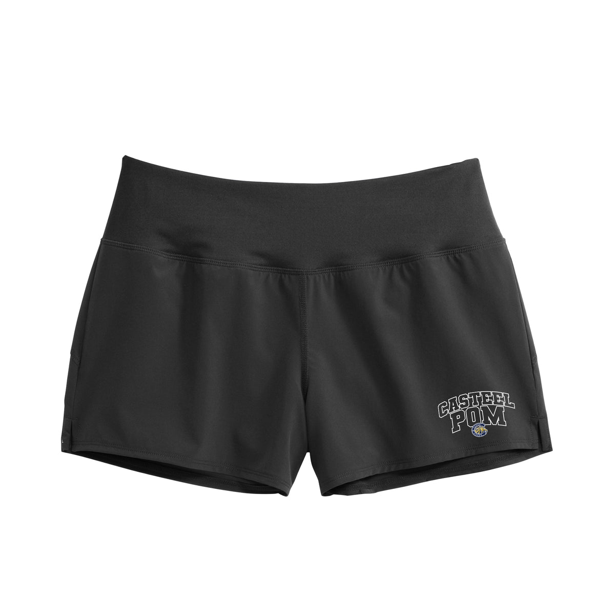 Casteel Pom Outline Womens Shorts