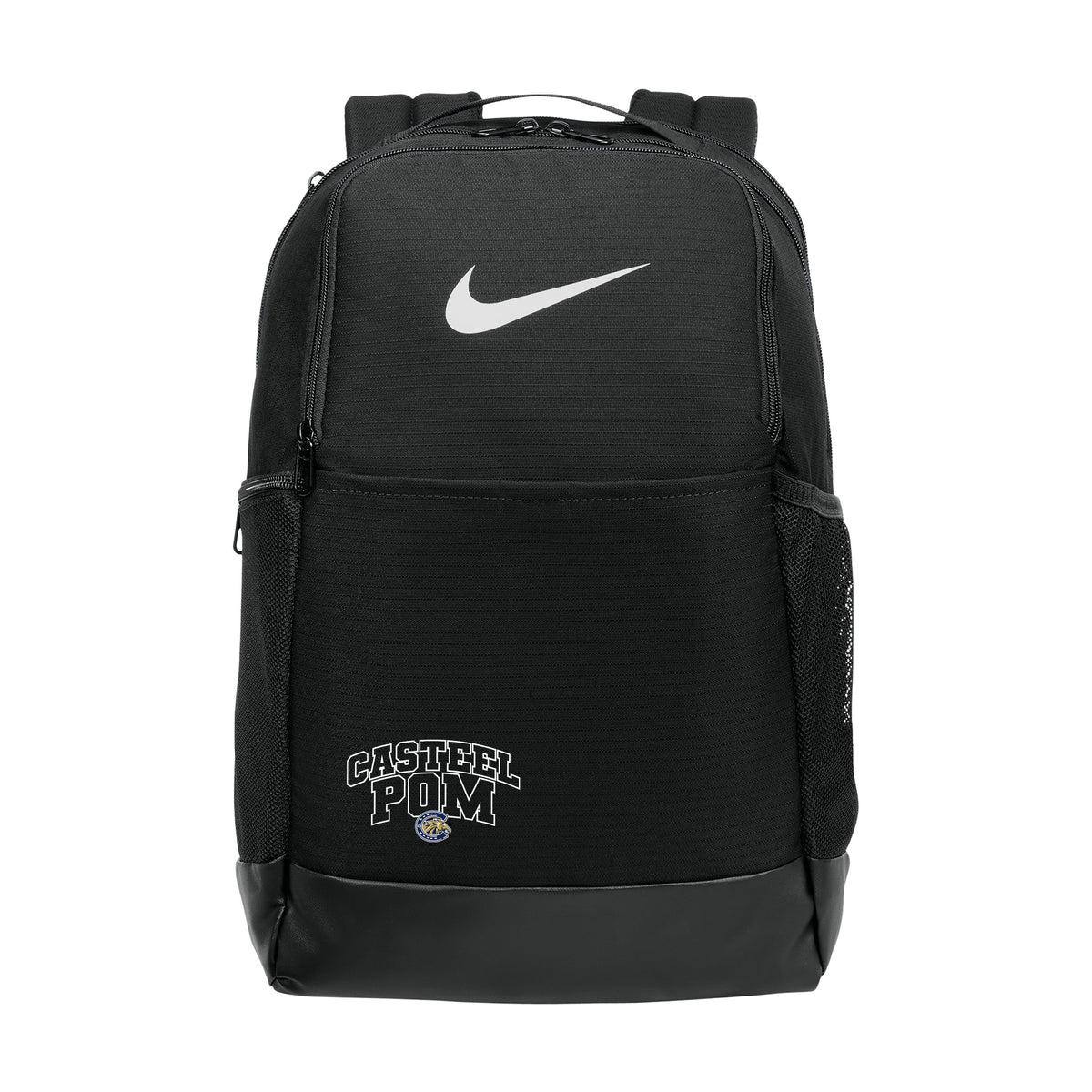 Casteel Pom Outline Nike Swoosh Backpack