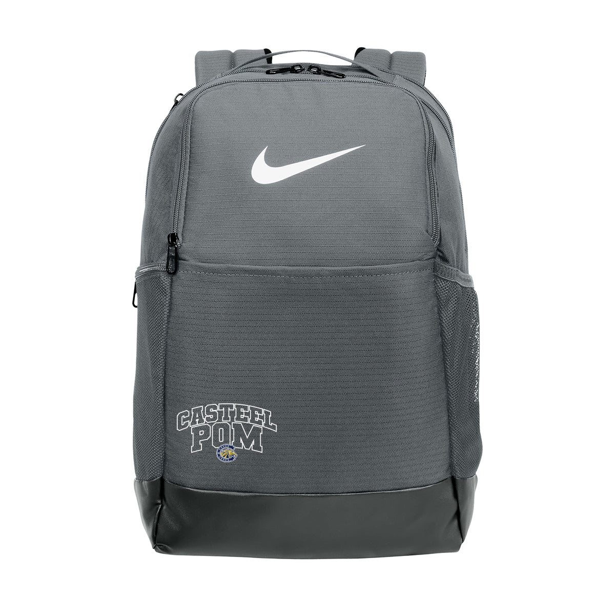 Casteel Pom Outline Nike Swoosh Backpack