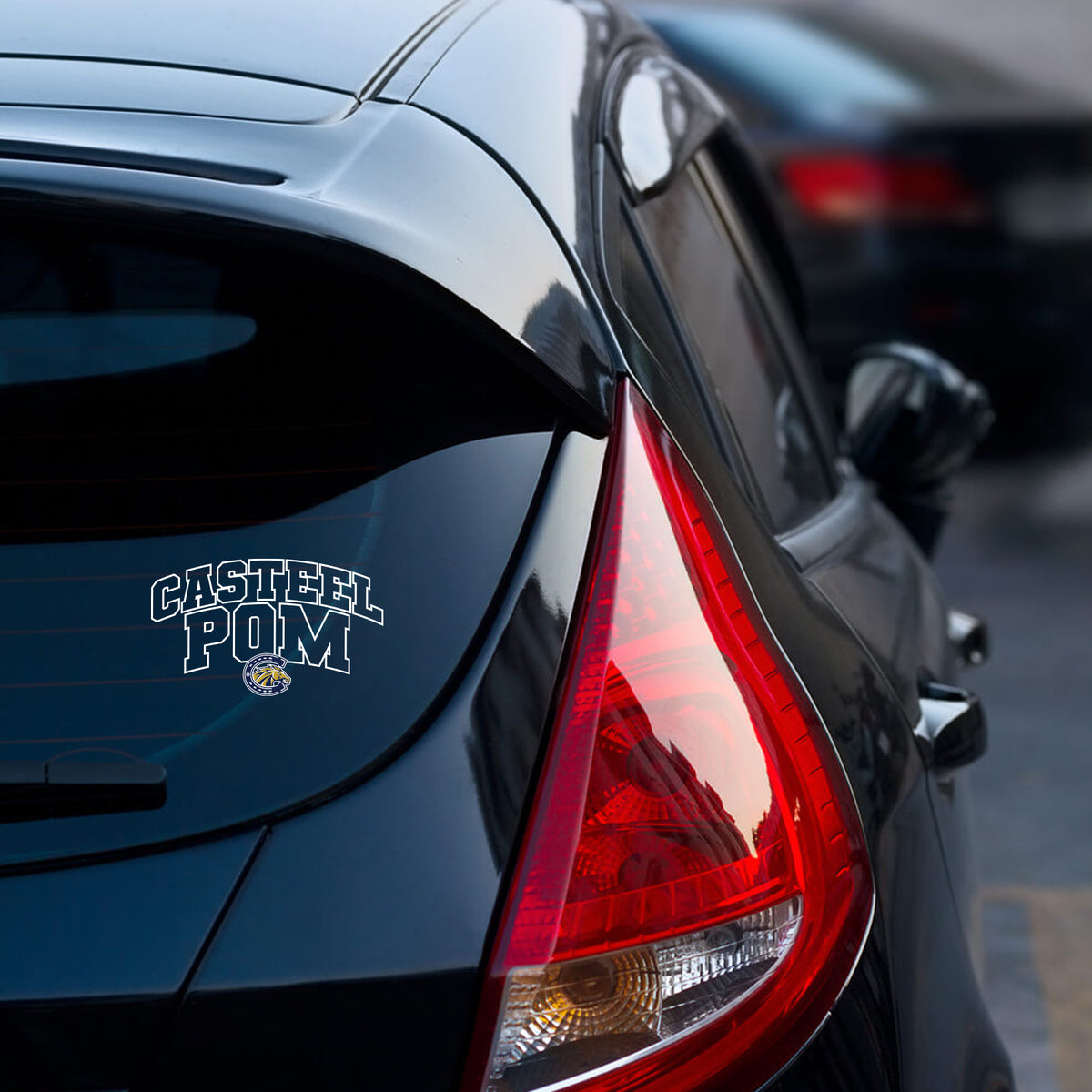 Casteel Pom Outline Sticker