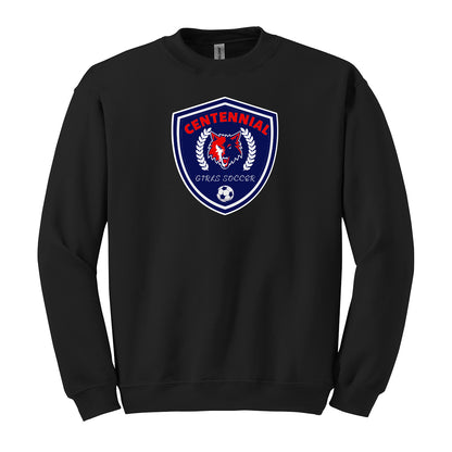 Centennial Girls Soccer Team Crest Crewneck Sweatshirt