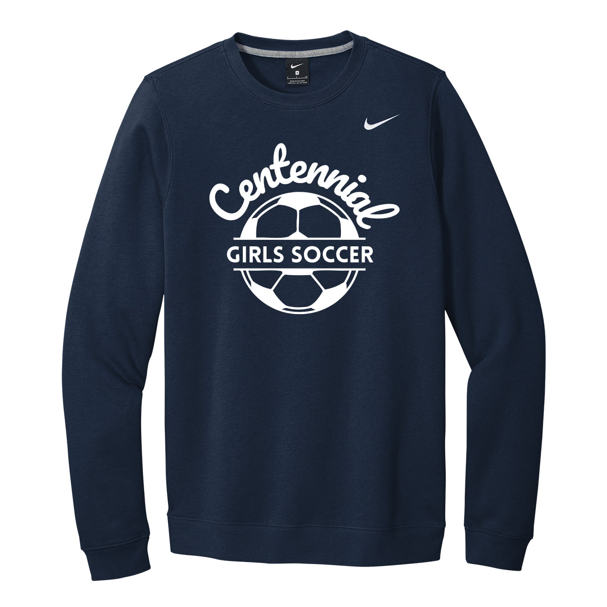 Centennial Girls Soccer Nike Crewneck Sweatshirt