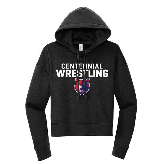 Centennial Wrestling Cropped Hoodie