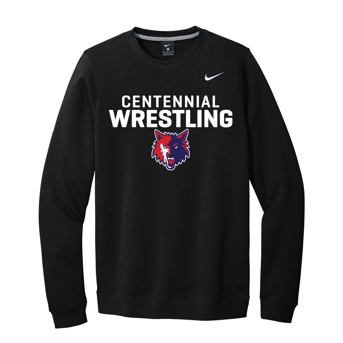 Centennial Wrestling Nike Crewneck Sweatshirt