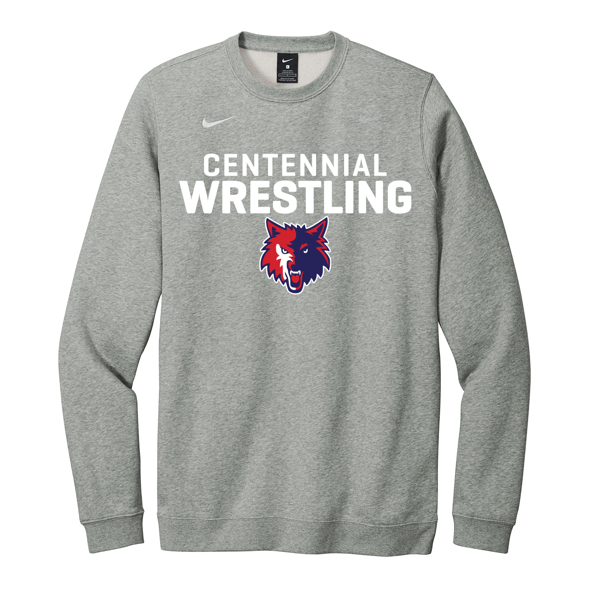 Centennial Wrestling Nike Crewneck Sweatshirt