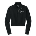 Cropped 1/4 Zip Fleece