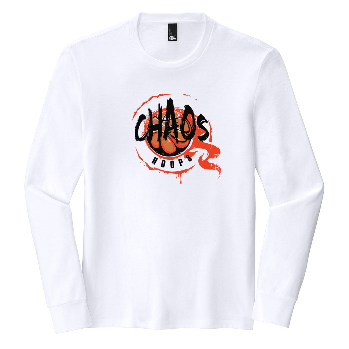 Chaos Hoops Unisex Long Sleeve Tee