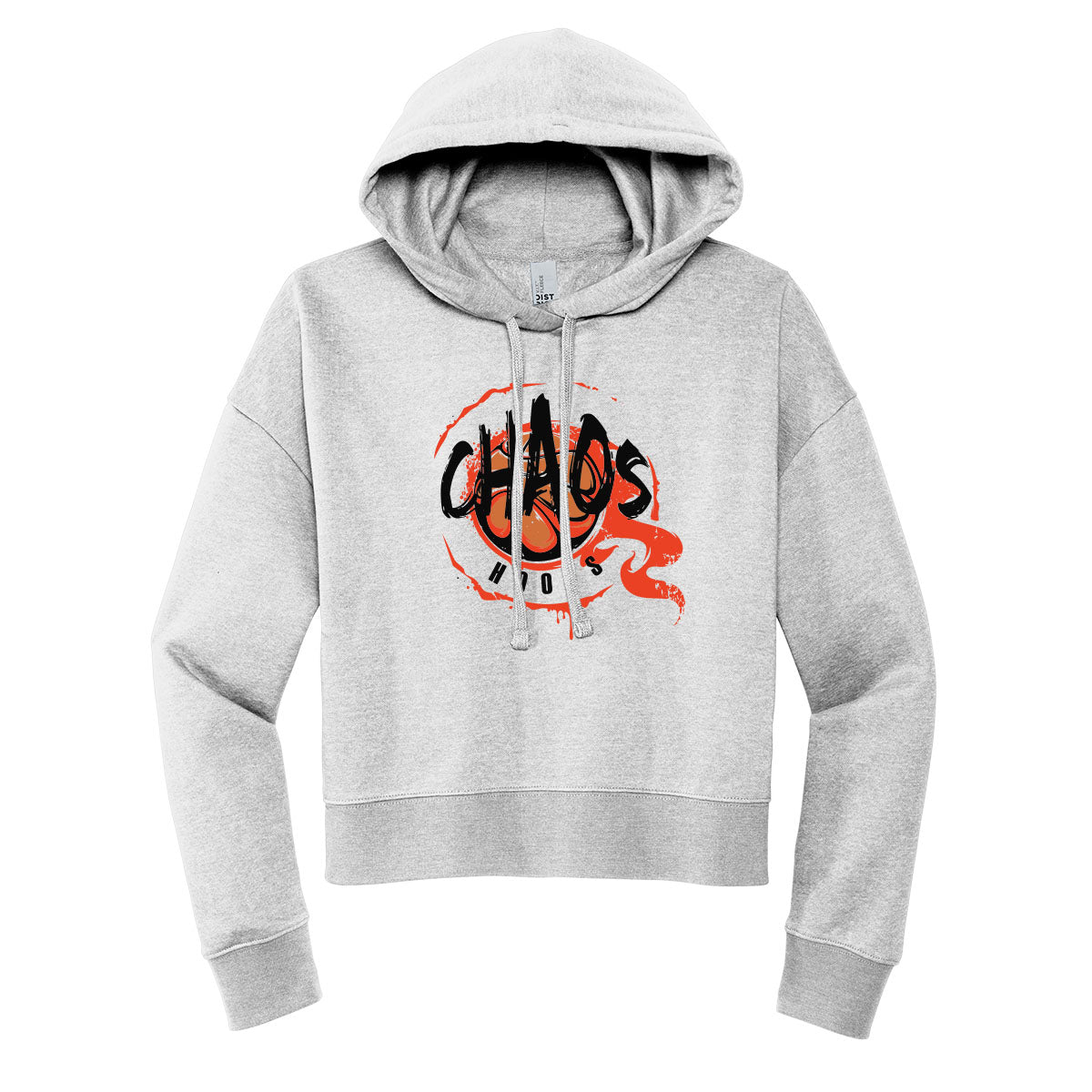 Chaos Hoops Cropped Hoodie