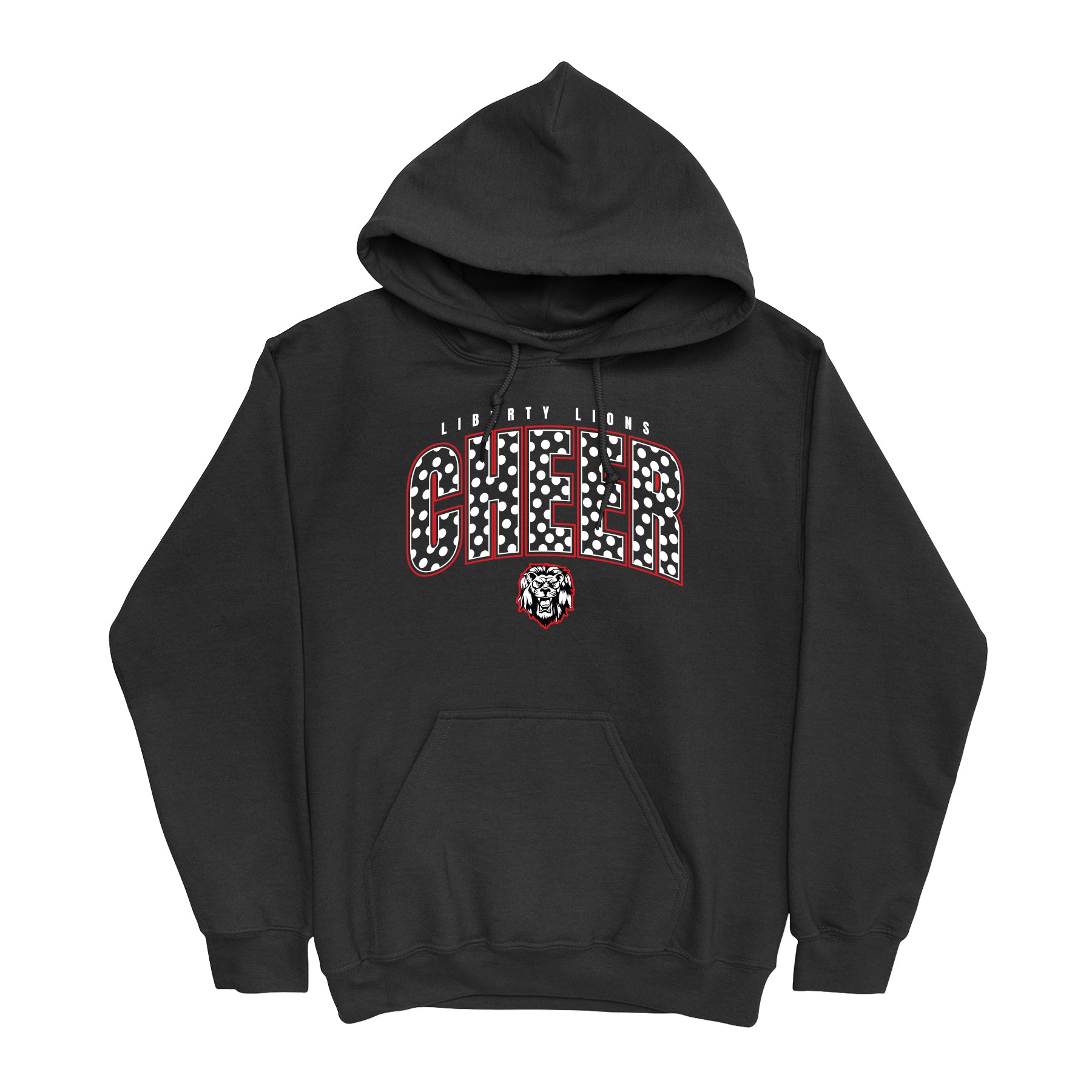 Liberty Cheer Polka Dot Hoodie