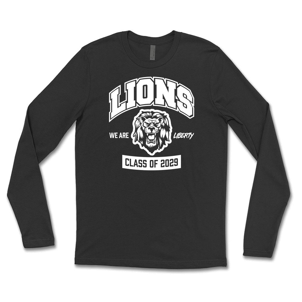 Loins Class Of 2029 Long Sleeve Tee