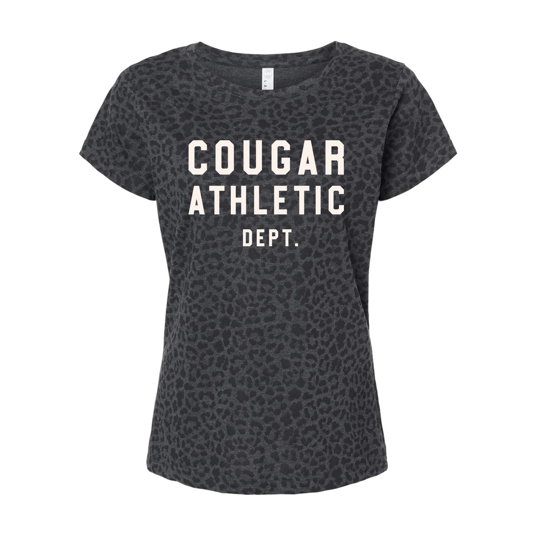 Cougar Athletics Leopard Women's Fit Tee