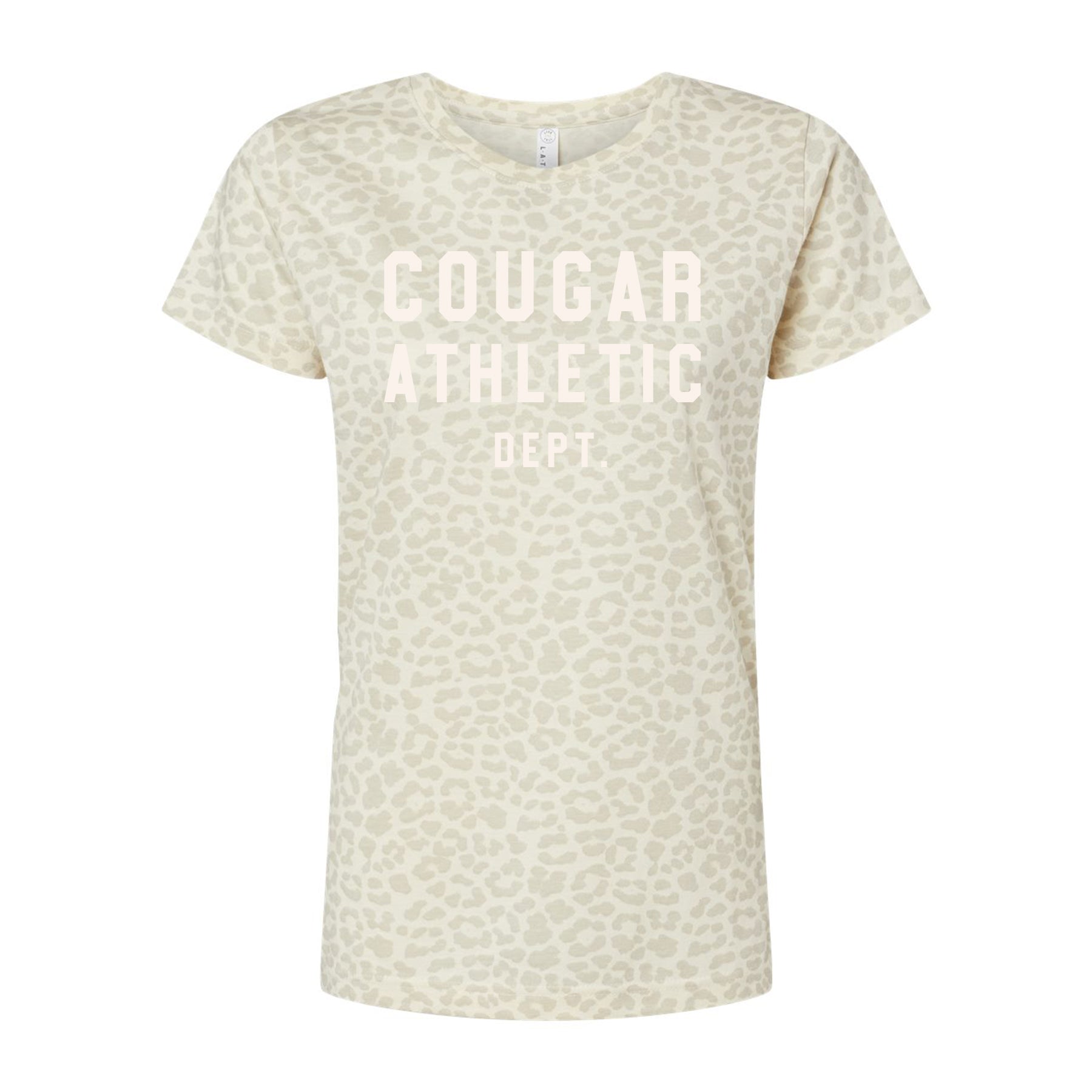 Cougar Athletics Leopard Women's Fit Tee