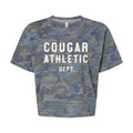 Cougar Athletics Camo Cropped Boxy Tee