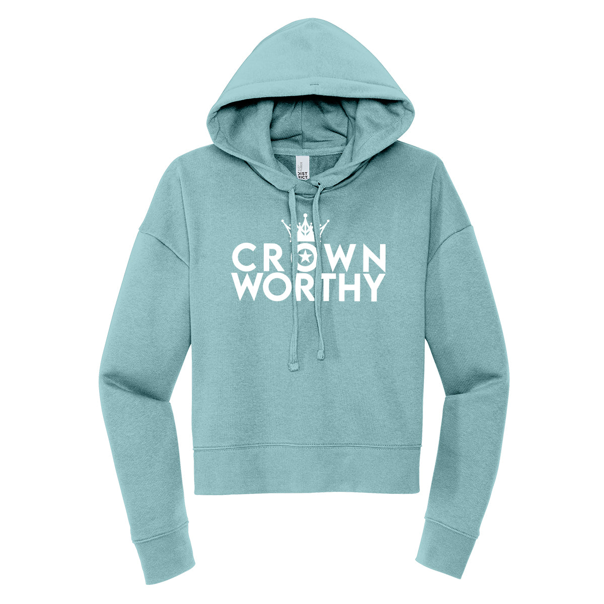 Crown Worthy Cropped Hoodie