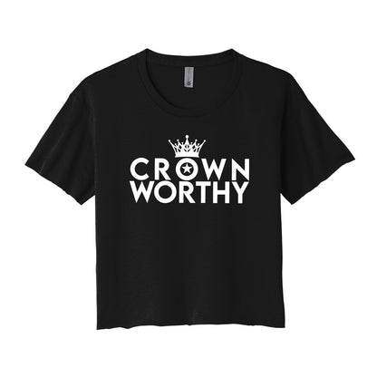 Crown Worthy Cropped Tee