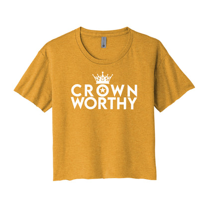 Crown Worthy Cropped Tee