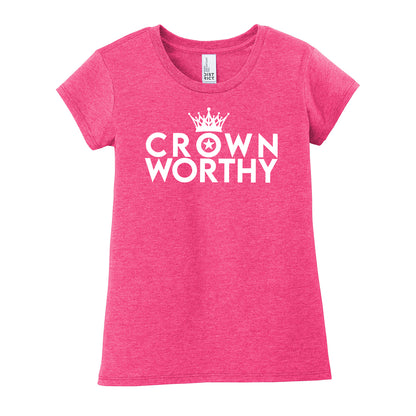 Crown Worthy Girls Tee
