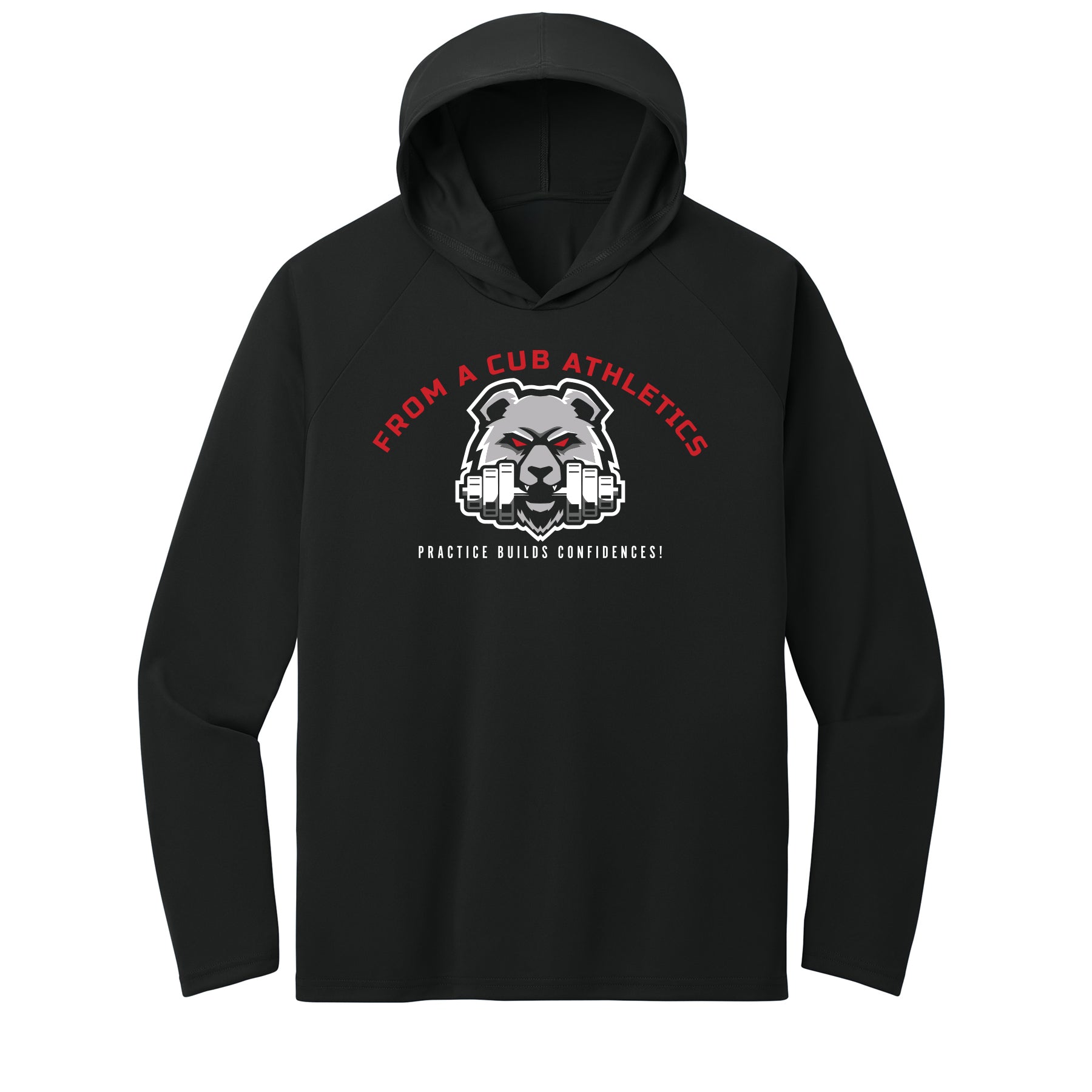 Cub Athletics Performance Hooded Long Sleeve Tee