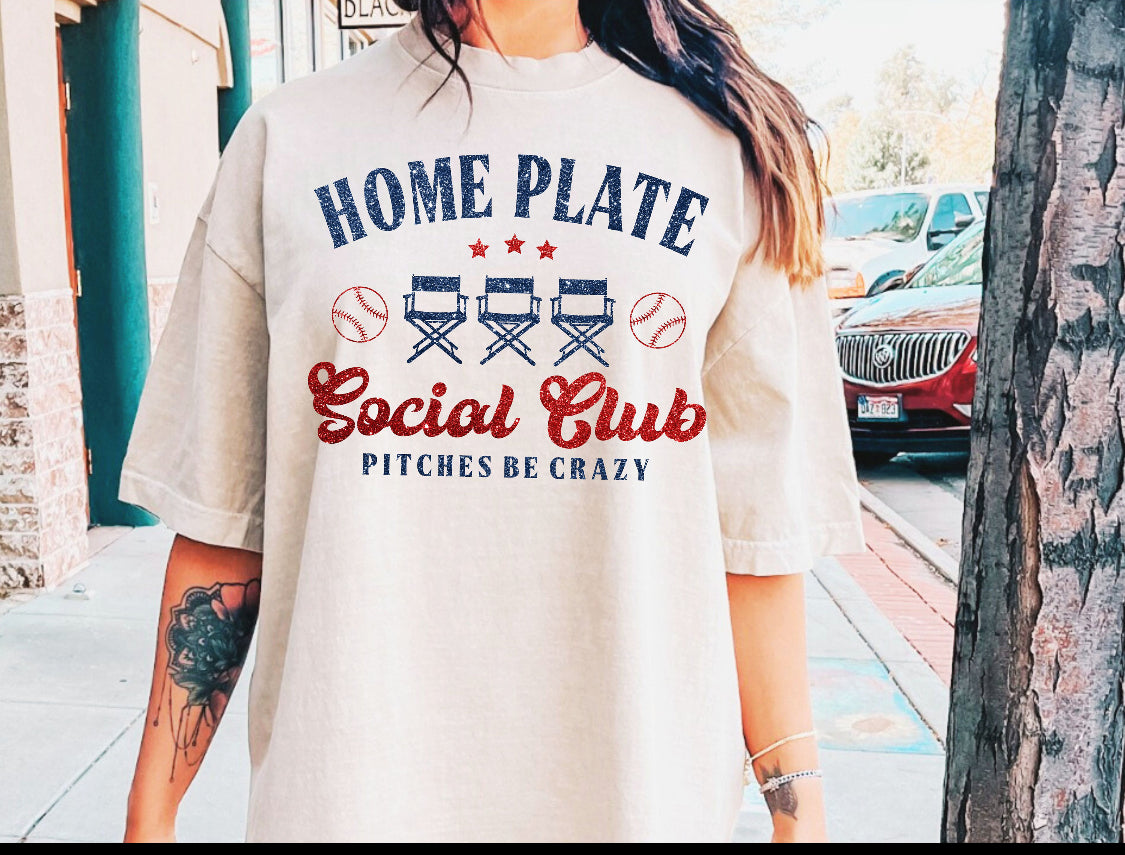 Home Plate Social Club Unisex Tee