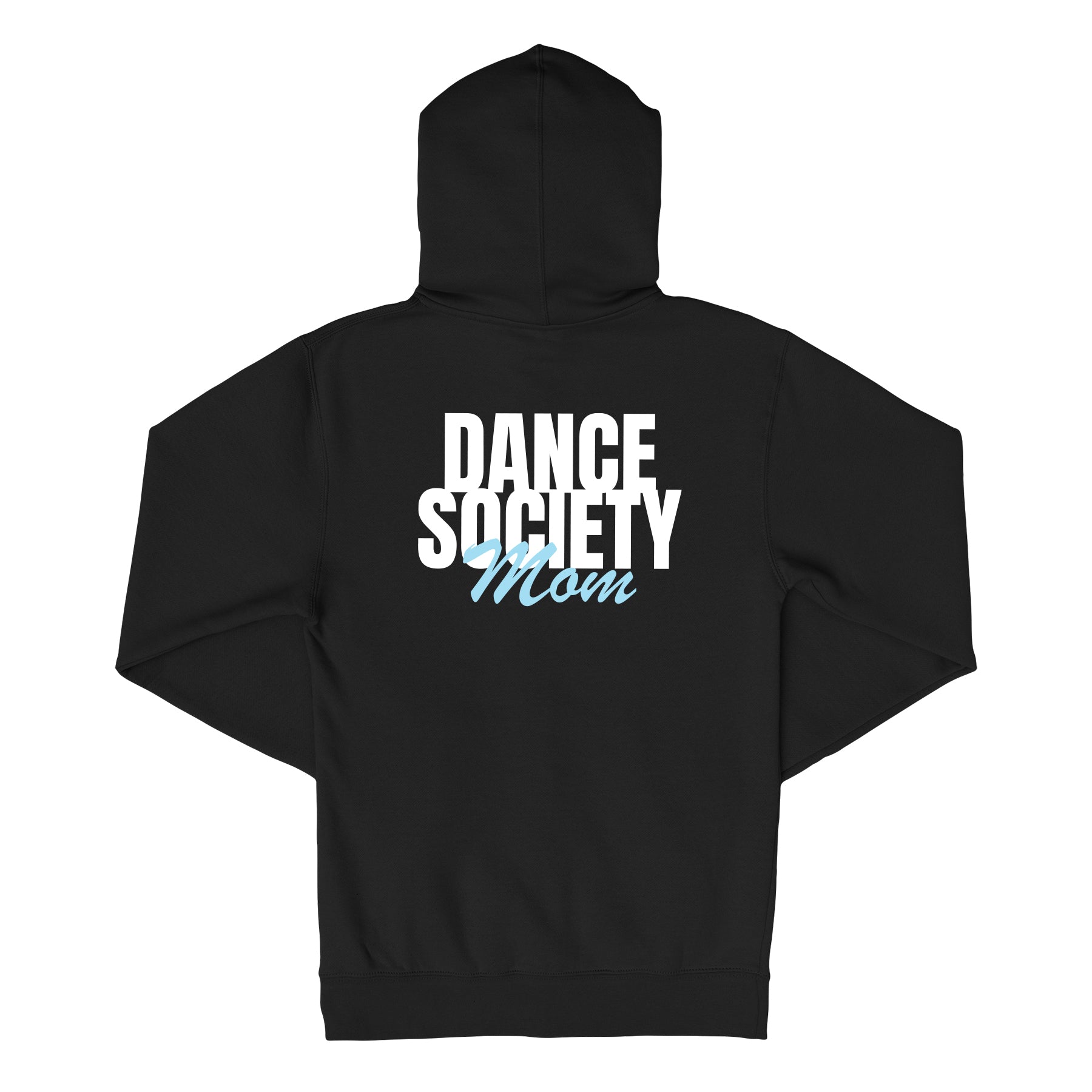 Dance Society Mom Stacked Full Zip Sweatshirt (Custom Name Option)