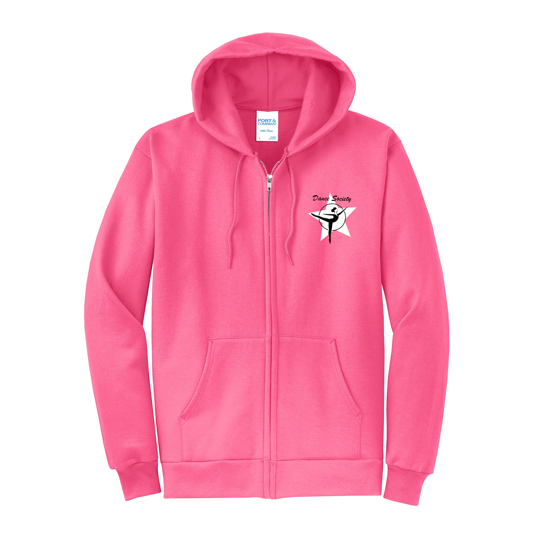 Dance Society Full Zip Sweatshirt (Custom Name Option)