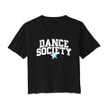Dance Society Curved Cropped Tee