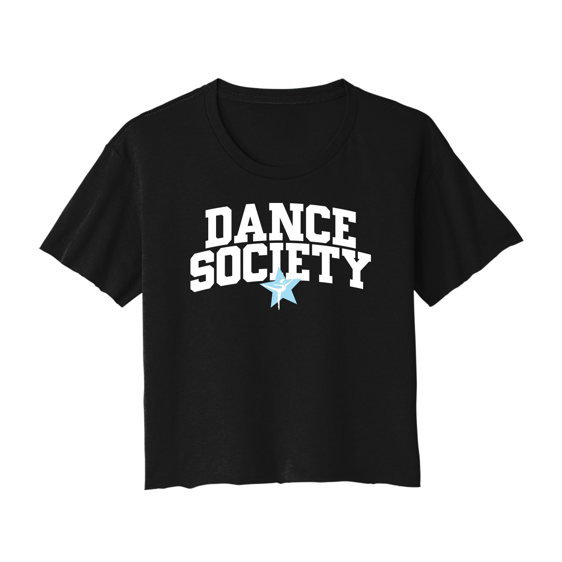 Dance Society Curved Cropped Tee