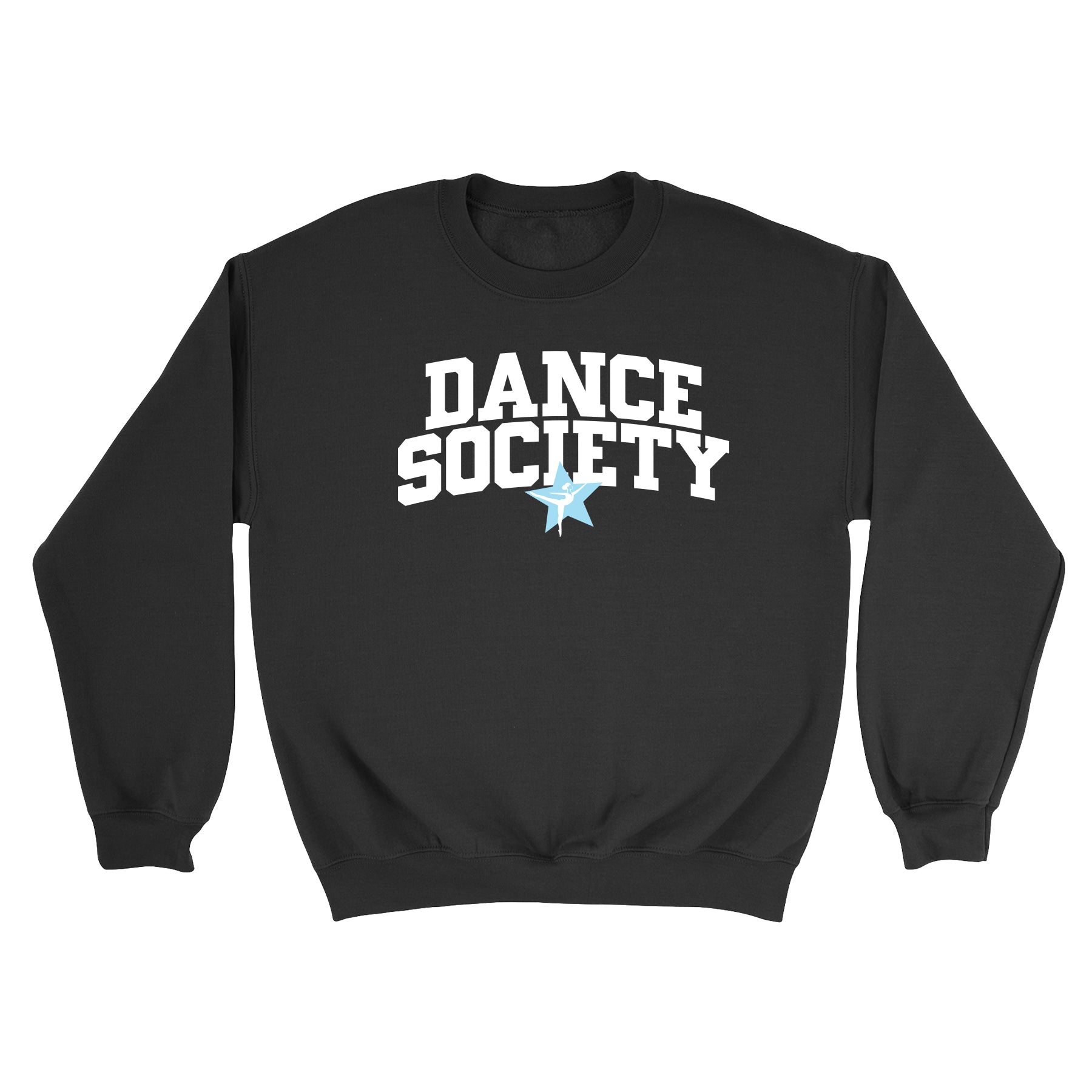 Dance Society Curved Crewneck Sweatshirt