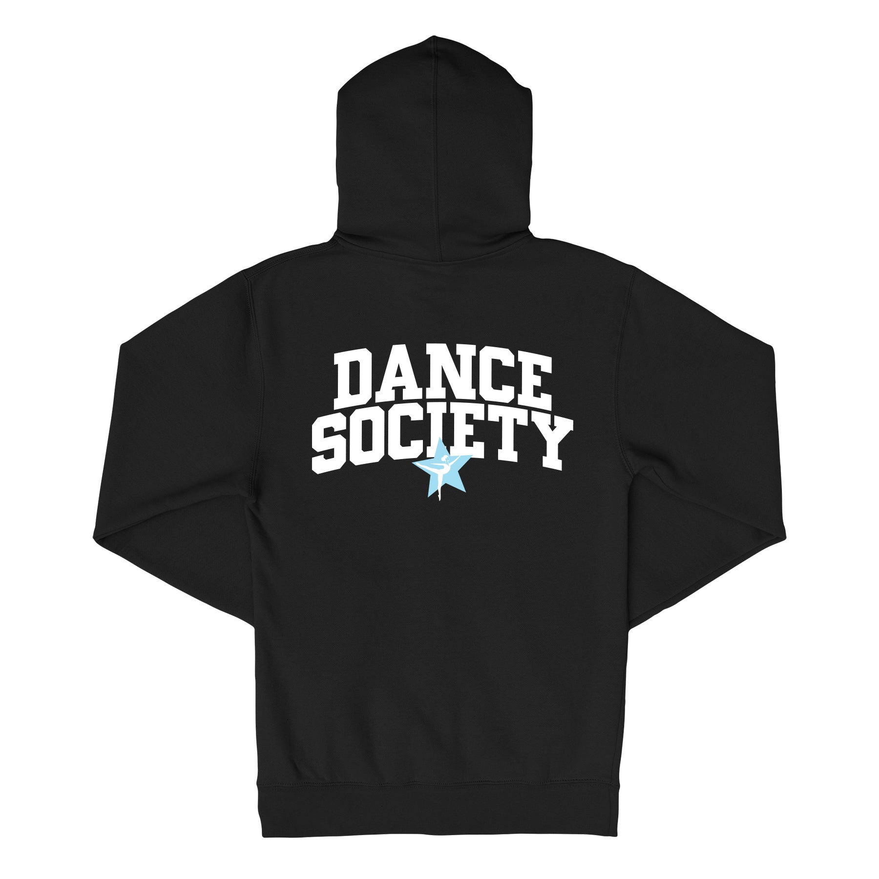 Dance Society Curved Full Zip Sweatshirt. (Custom Name Option)