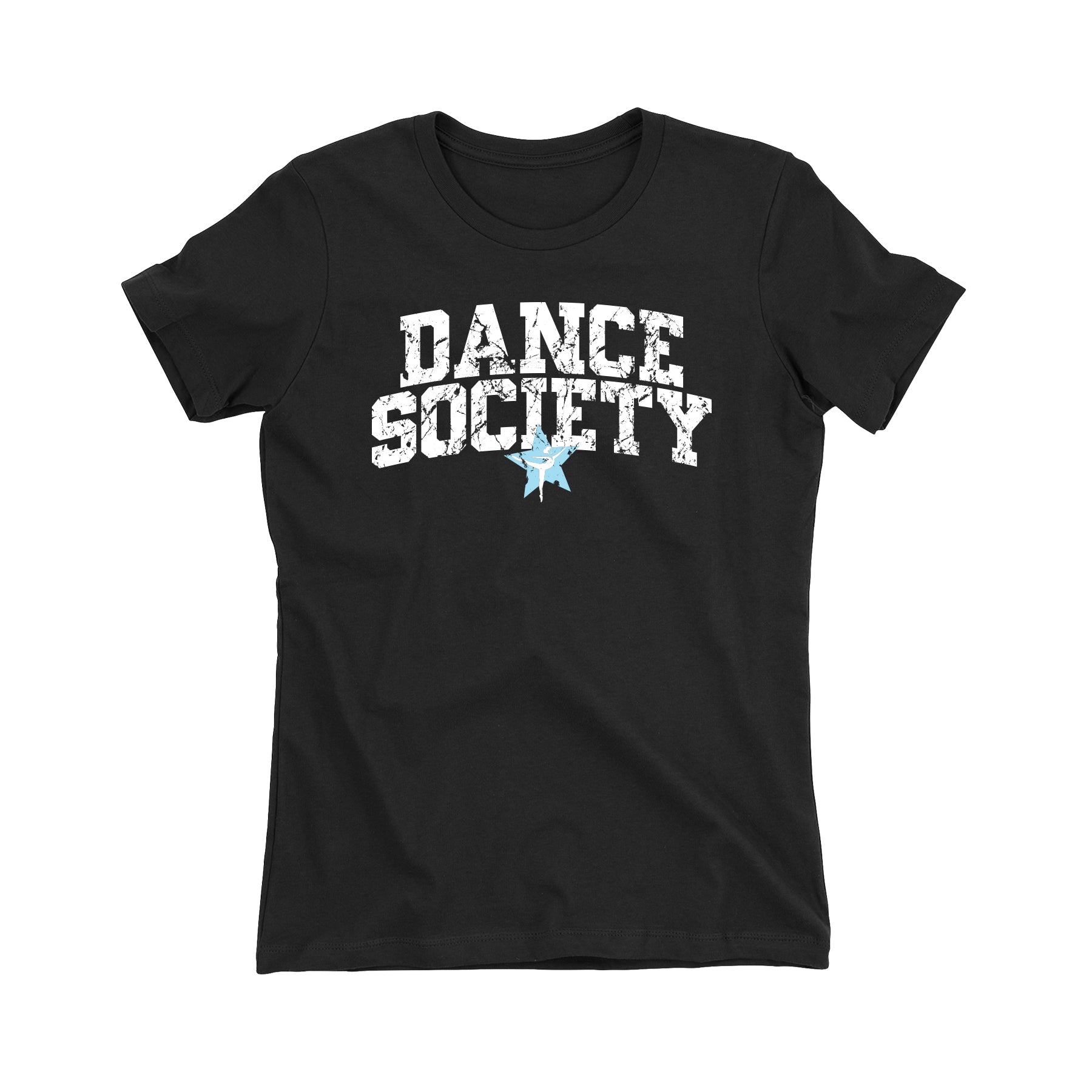 Dance Society Distressed Women's Fit Tee