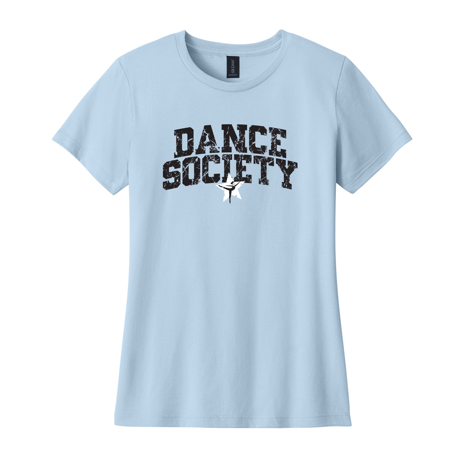 Dance Society Distressed Women's Fit Tee