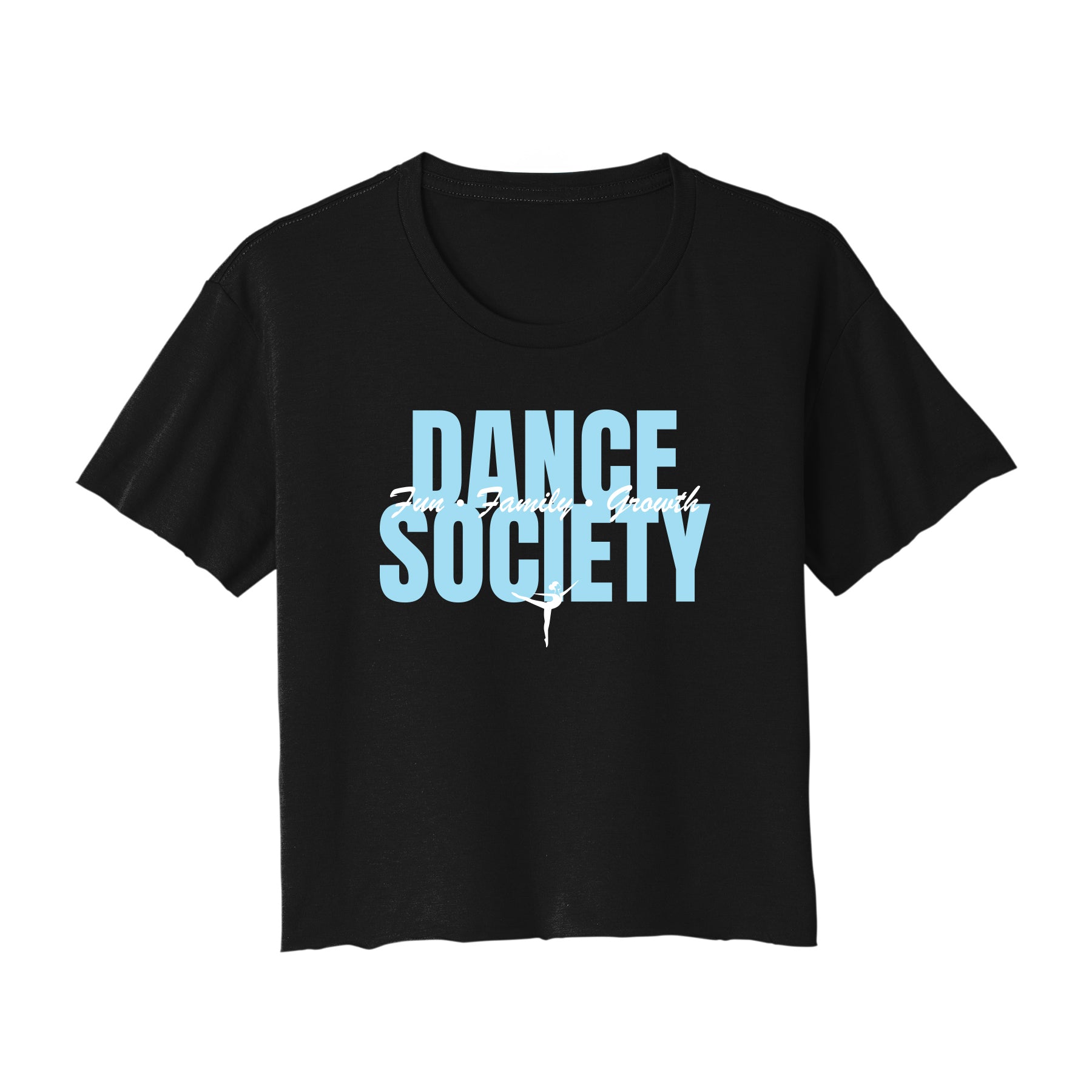 Dance Society Stacked Cropped Tee