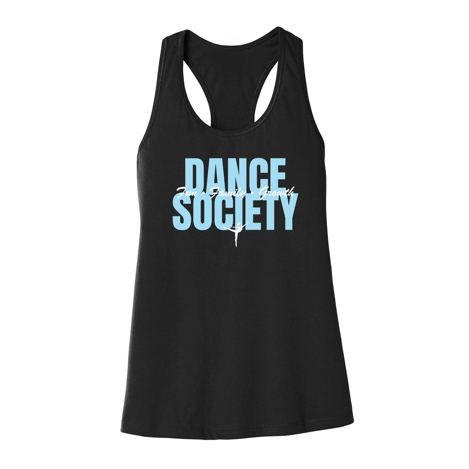 Dance Society Stacked Racerback Tank
