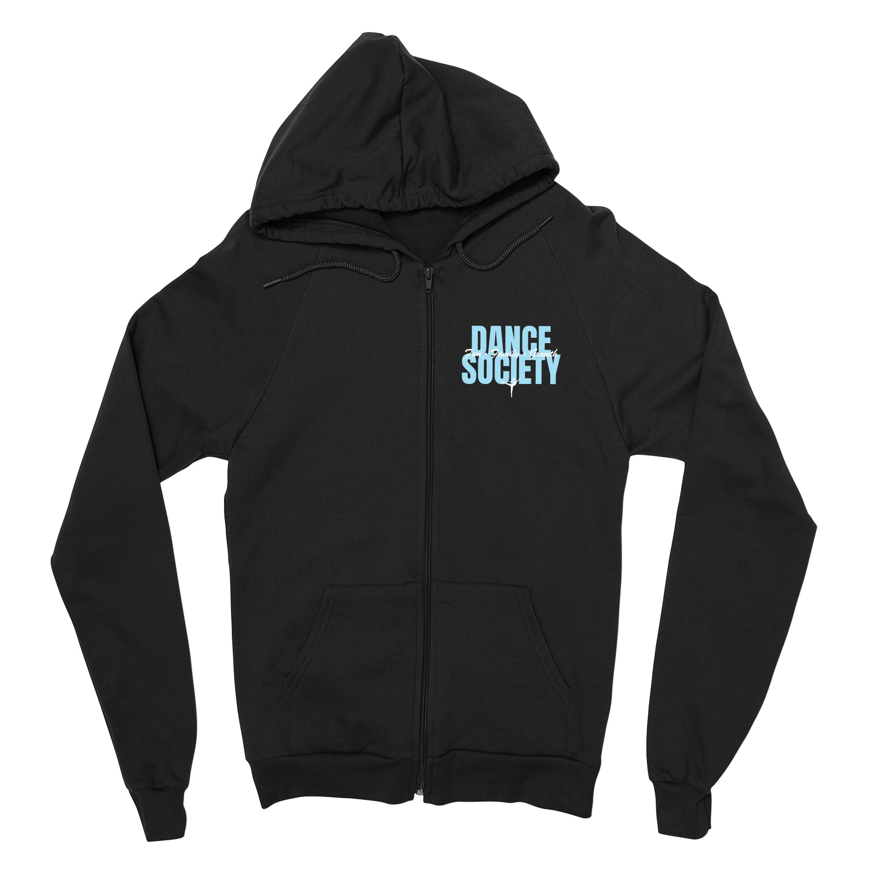 Dance Society Stacked Full Zip Sweatshirt