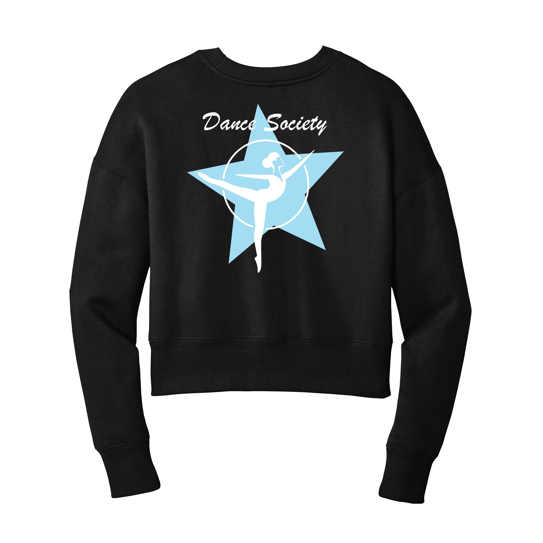 Dance Society Cropped Crewneck Sweatshirt