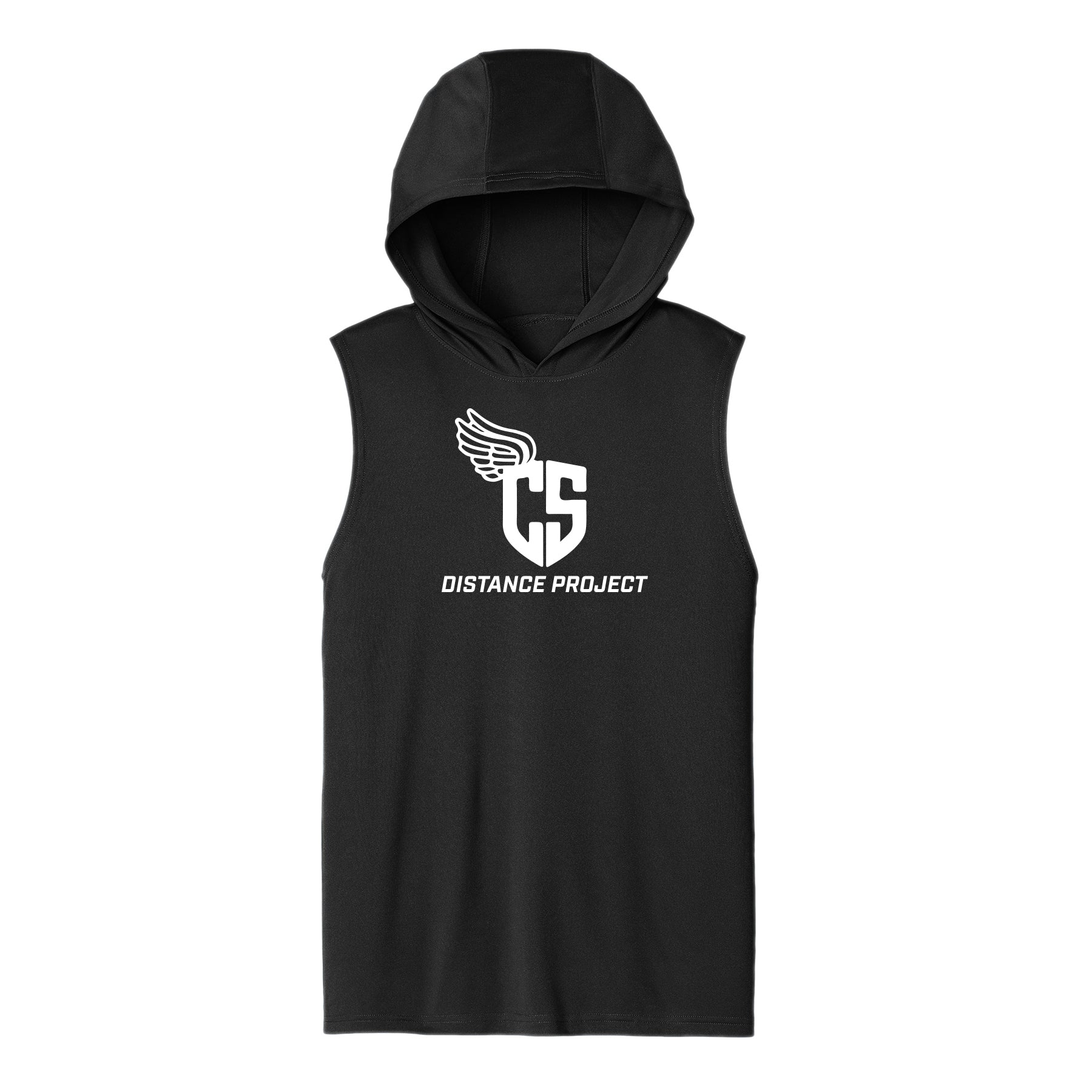 CS Distance Project Unisex Dri Fit Hooded Tank