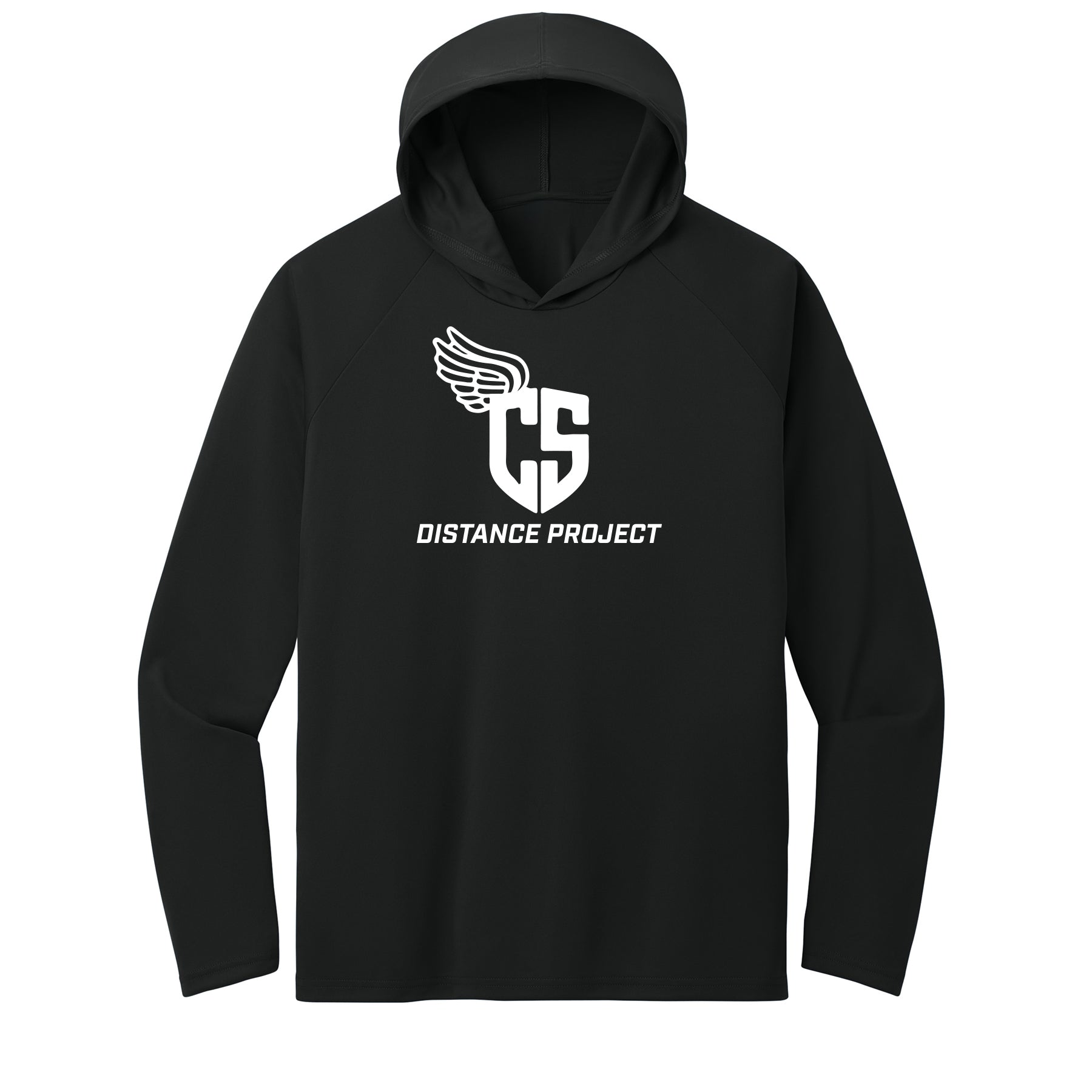 CS Distance Project Performance Hooded Long Sleeve Tee