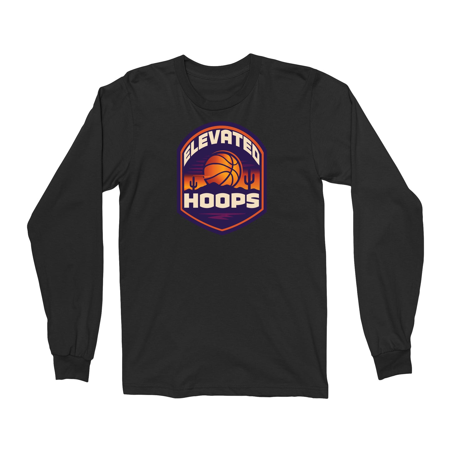 Elevated Hoops Long Sleeve Tee