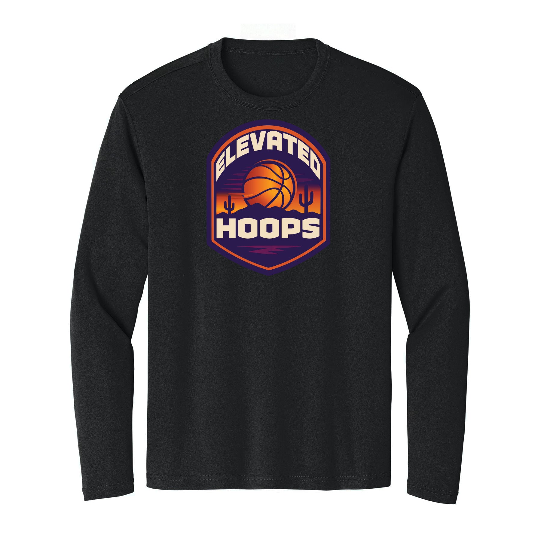 Elevated Hoops Long Sleeve Tee