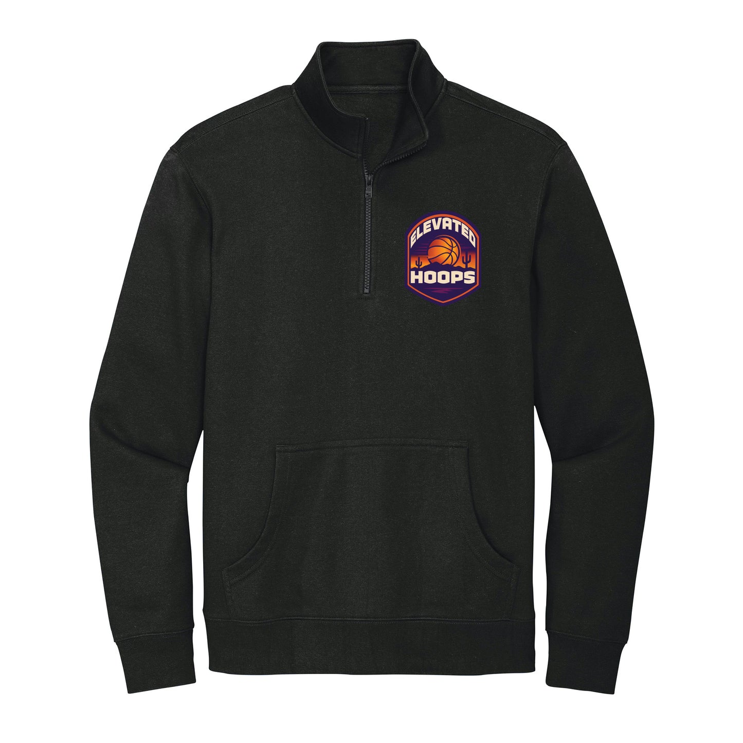 Elevated Hoops 1/4 Zip Fleece